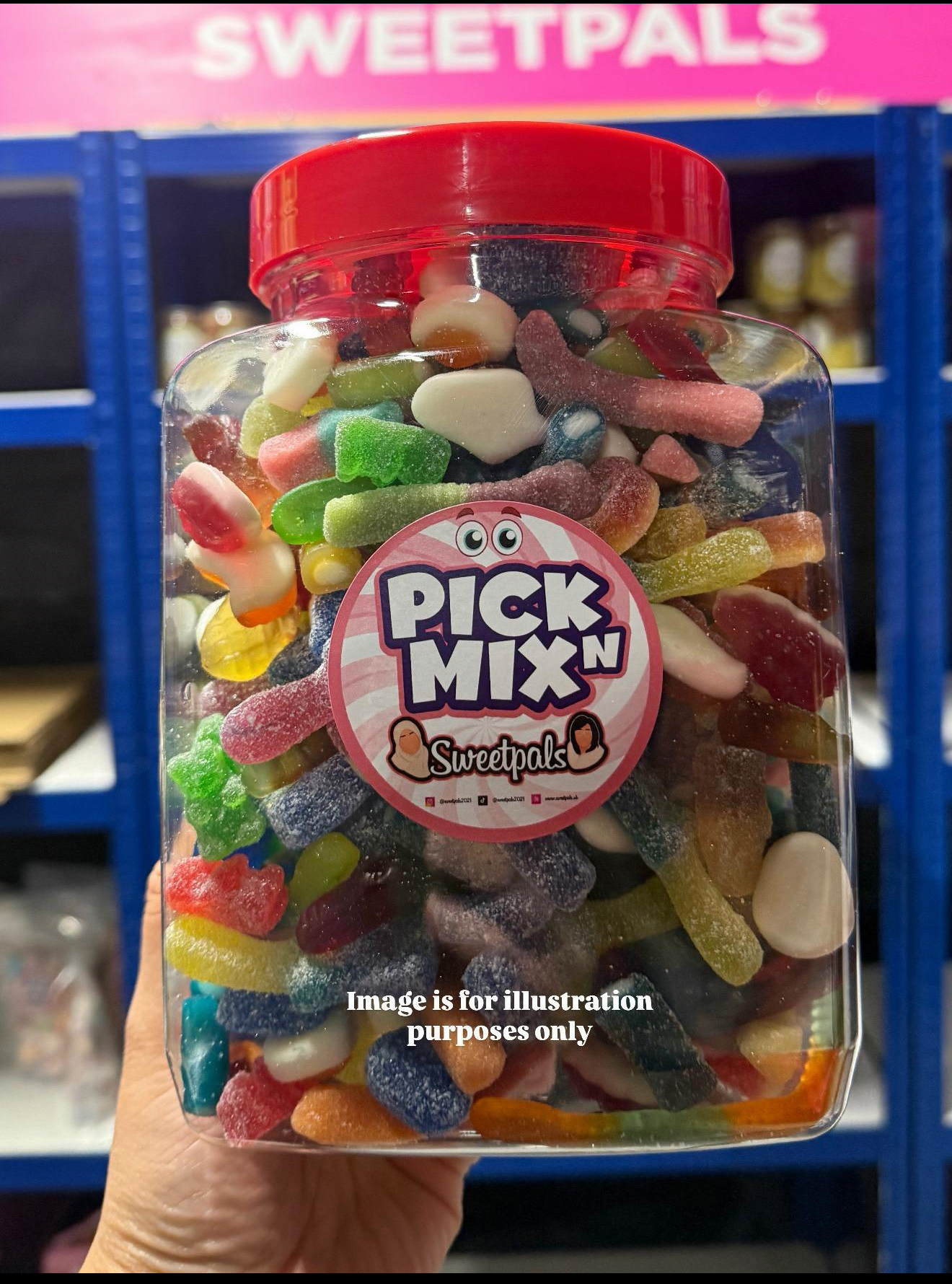 SweetPals Gift Jar 1.5kg  (Halal)
