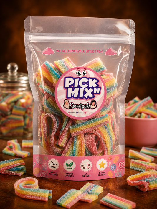 2 x 500g Fizzy belts| 8 flavours